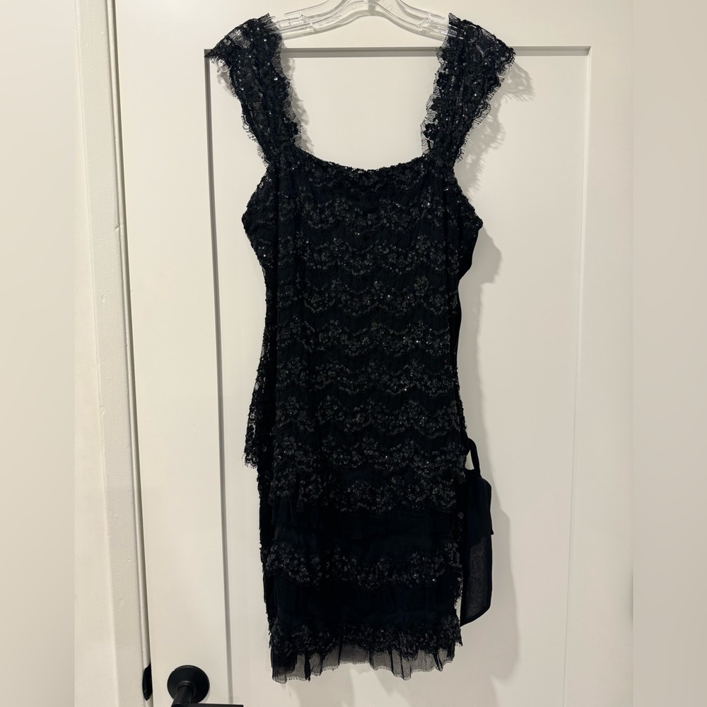 Collette Dinnigan dress, black, size L